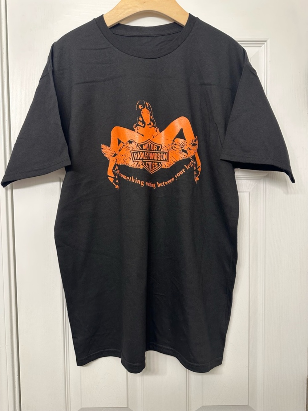 VINTAGE HARLEY-DAVIDSON LOGO T-SHIRT
"Put Something Exciting Between Your Legs”